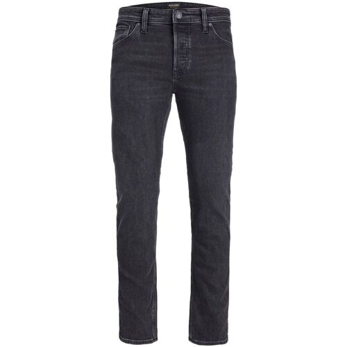 Abbigliamento Uomo Jeans Jack & Jones 12242326 MIKE-BLACK DENIM Nero