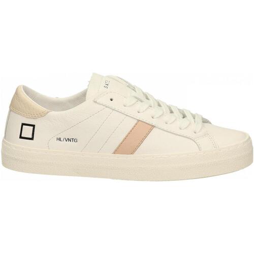 Scarpe Donna Sneakers basse Date HILL LOW VINTAGE CALF Bianco