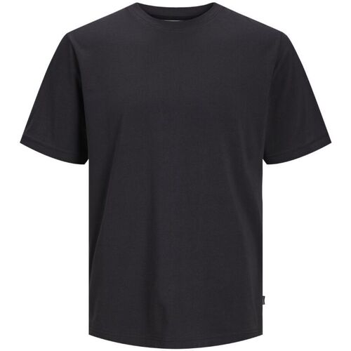 Abbigliamento Uomo T-shirt & Polo Jack & Jones 12251351 SPENCER-BLACK ONYX Nero