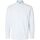Abbigliamento Uomo Camicie maniche lunghe Selected 16092564 SLIMRICK-POPLIN-LIGHT BLUE Blu