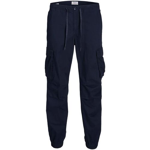 Abbigliamento Uomo Pantaloni Jack & Jones 12242264 JANE-DARK NAVY Blu