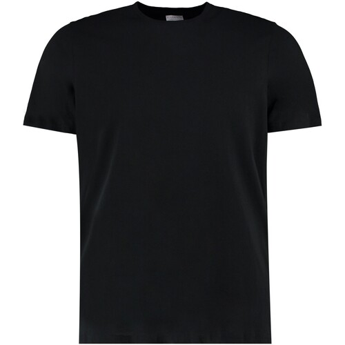 Abbigliamento Uomo T-shirts a maniche lunghe Kustom Kit KK507 Nero