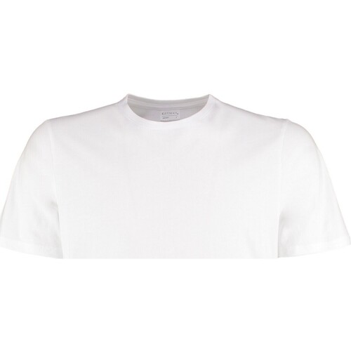 Abbigliamento Uomo T-shirts a maniche lunghe Kustom Kit KK507 Bianco