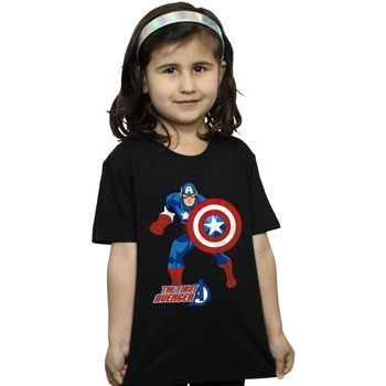 Image of T-shirts a maniche lunghe Marvel Captain America The First Avenger