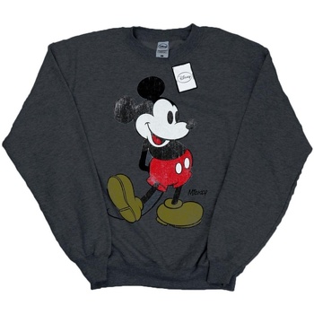 Abbigliamento Uomo Felpe Disney Mickey Mouse Classic Kick Grigio