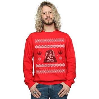 Abbigliamento Uomo Felpe Disney Christmas Darth Vader Fair Isle Rosso