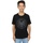 Abbigliamento Bambino T-shirt maniche corte Marvel Avengers Shield Beaten Circle Nero