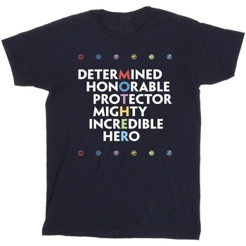 Abbigliamento Bambino T-shirt maniche corte Marvel Avengers Mother Blu