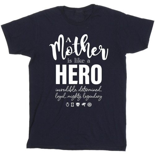 Abbigliamento Bambino T-shirt & Polo Marvel Avengers Mother Hero Blu