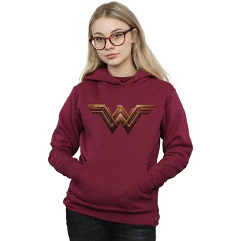 Abbigliamento Donna Felpe Dc Comics Justice League Movie Wonder Woman Emblem Multicolore
