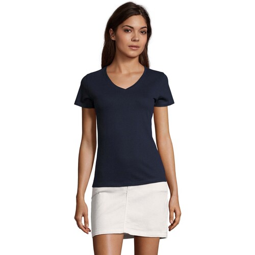 Abbigliamento Donna T-shirts a maniche lunghe Sols 2941 Blu