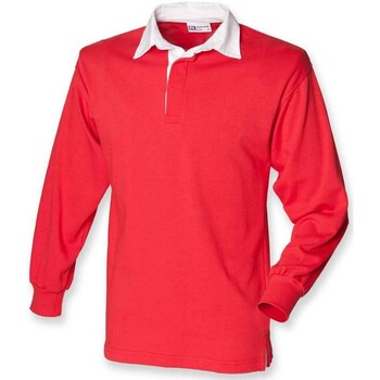 Abbigliamento Uomo Camicie maniche lunghe Front Row FR100 Rosso