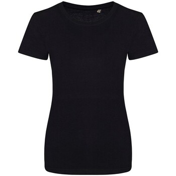 Abbigliamento Donna T-shirts a maniche lunghe Awdis EA01F Nero