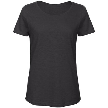 Abbigliamento Donna T-shirts a maniche lunghe B&c B120F Nero
