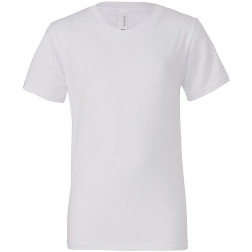 Abbigliamento Unisex bambino T-shirt maniche corte Bella + Canvas BE215 Bianco