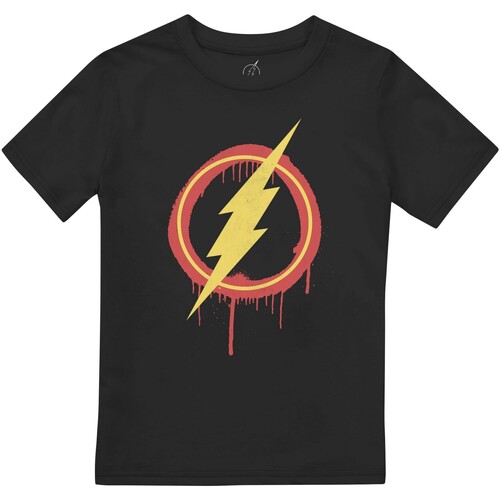 Abbigliamento Bambino T-shirts a maniche lunghe The Flash TV2712 Nero