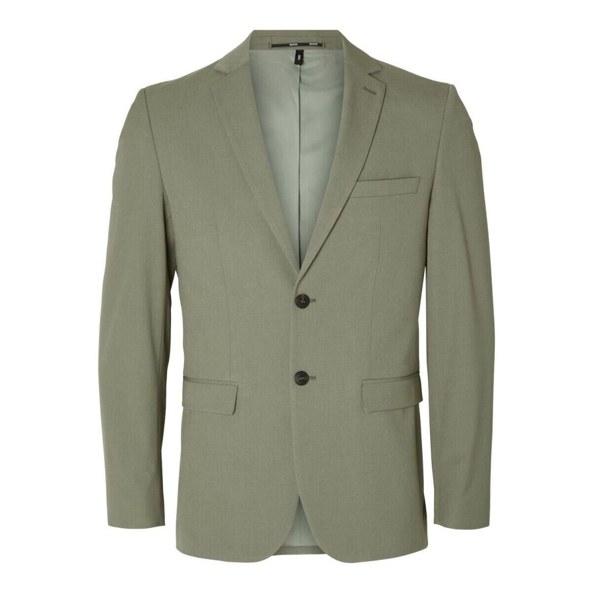 Abbigliamento Uomo Giacche Selected 16087824 SLIM-LIAM-VETIVER Verde