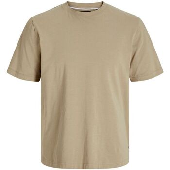 Abbigliamento Uomo T-shirt & Polo Jack & Jones 12251351 SPENCER-TIMBER WOLF Beige
