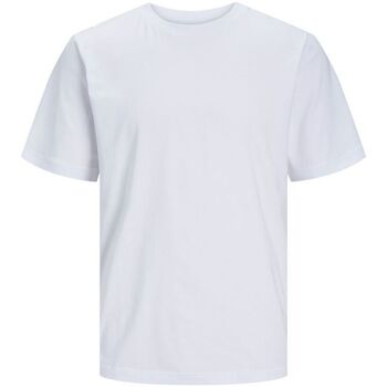 Abbigliamento Uomo T-shirt & Polo Jack & Jones 12251351 SPENCER-WHITE Bianco