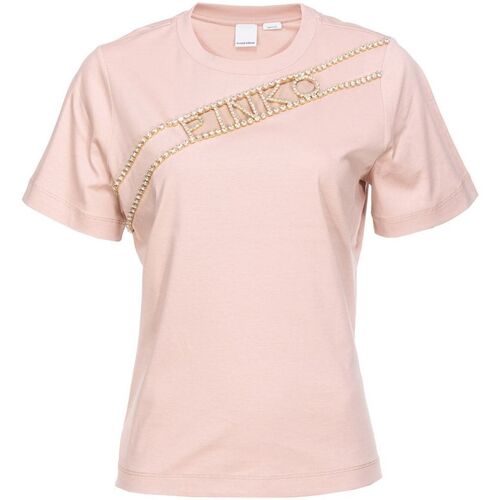 Abbigliamento Donna T-shirt & Polo Pinko MIRAGGIO 101610 A12H-D46 Rosa