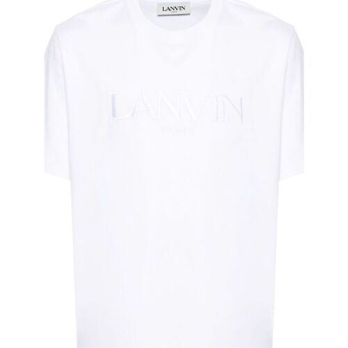 Abbigliamento Uomo T-shirt maniche corte Lanvin T-SHIRT PARIS CLASSICA Bianco