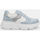 Scarpe Donna Sneakers Bata Sneaker da donna con suola platform 3,5 Blu