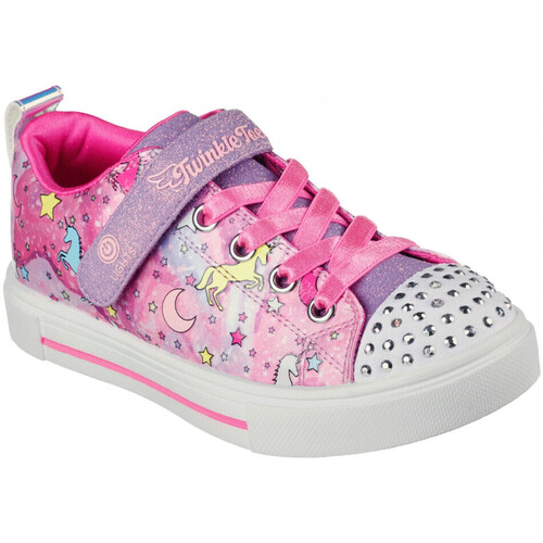 Scarpe Bambina Sneakers Skechers Twinkle sparks - unicorn drea Rosa