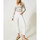 Abbigliamento Donna Jeans 3/4 & 7/8 Twin Set PANTALONE FLARE CON FIBBIA OVAL T Neve