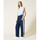 Abbigliamento Donna Jeans 3/4 & 7/8 Twin Set PANTALONI CON BANDE LATERALI Indaco