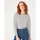 Abbigliamento Donna Jeans 3/4 & 7/8 Naf Naf T-SHIRT DA MARINAIO Ecru/Blu