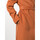 Abbigliamento Donna Jeans 3/4 & 7/8 Twin Set CAPPOTTO CON CINTURA OVAL T Marrone