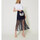 Abbigliamento Donna Jeans 3/4 & 7/8 Twin Set T-SHIRT CON ACCESSORIO OVAL T Bianco