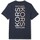 Abbigliamento Uomo T-shirt maniche corte MICHAEL Michael Kors CR451VPFV4 SS MODERN LOGO TEE Blu