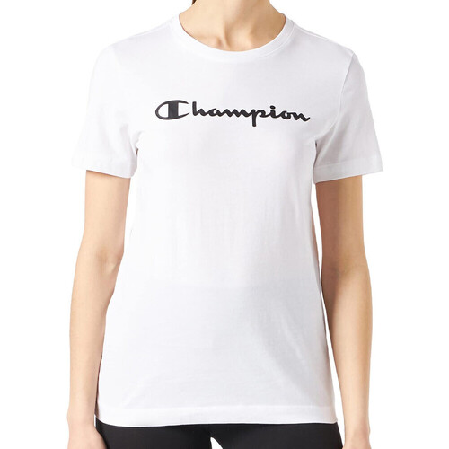Abbigliamento Donna T-shirt & Polo Champion 114911-WW001 Bianco