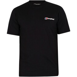 Abbigliamento Uomo T-shirt maniche corte Berghaus T-shirt con logo classico biologico Nero