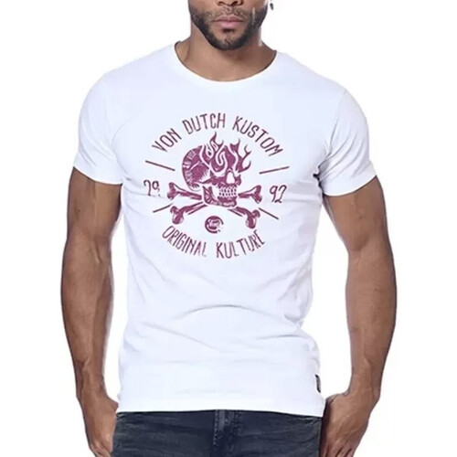 Abbigliamento Uomo T-shirt maniche corte Von Dutch VD/TRC/LOAD Bianco
