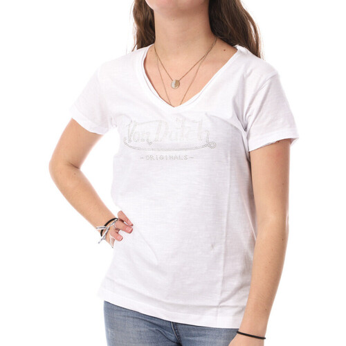 Abbigliamento Donna T-shirt maniche corte Von Dutch VD/TVC/OASIS Bianco