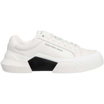 Scarpe Uomo Sneakers Calvin Klein Jeans Sneaker Uomo  YM0YM00875 01W Bianco Bianco