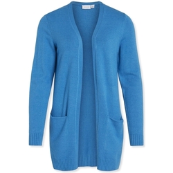 Abbigliamento Donna Cappotti Vila Noos Ril Cardigan - Cloisonne Blu