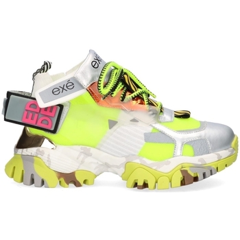 Scarpe Donna Sneakers Exé Shoes EXÉ Sneakers XY3925-1 - Silver/Grey/Lime Multicolore