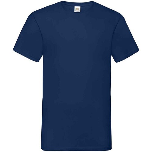 Abbigliamento Uomo T-shirts a maniche lunghe Fruit Of The Loom Value Blu