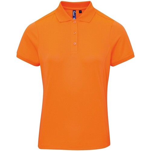 Abbigliamento Donna T-shirt & Polo Premier Coolchecker Arancio