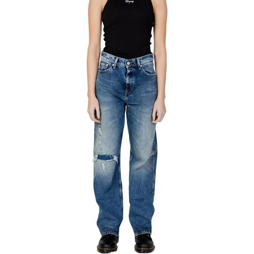 Abbigliamento Donna Jeans dritti Tommy Hilfiger DW0DW17278 Blu