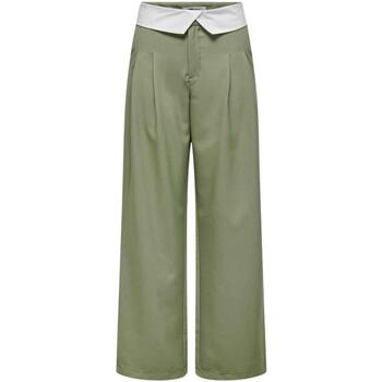 Abbigliamento Donna Pantaloni Only  Verde
