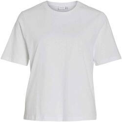 Abbigliamento T-shirt & Polo Vila  Bianco