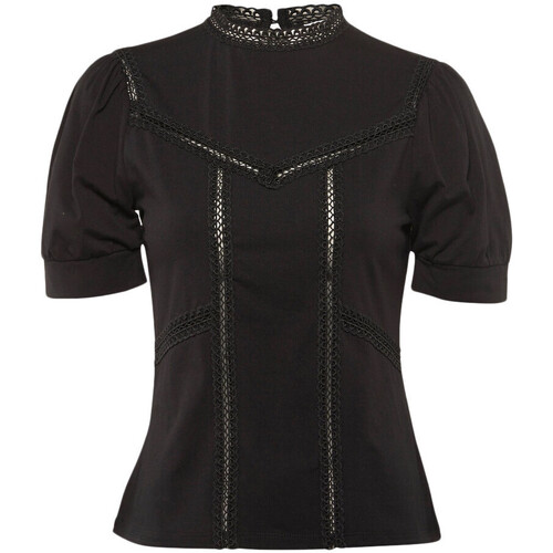 Abbigliamento Donna T-shirt & Polo Morgan 241-DLILO Nero