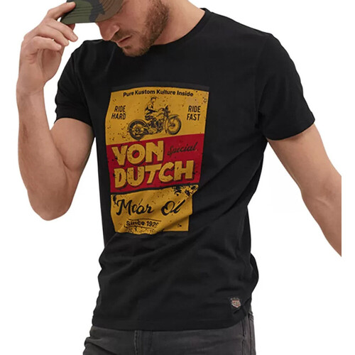 Abbigliamento Uomo T-shirt & Polo Von Dutch VD/TRC/BOX Nero
