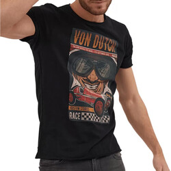 Abbigliamento Uomo T-shirt & Polo Von Dutch VD/TRC/COMIC Nero