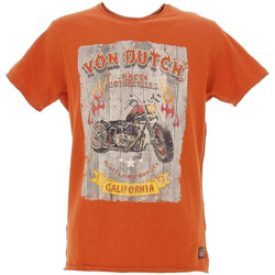 Abbigliamento Uomo T-shirt & Polo Von Dutch VD/TRC/RACE Arancio