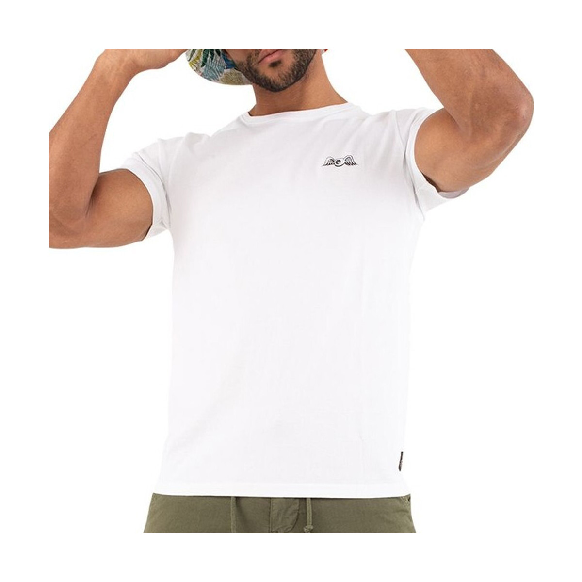 Abbigliamento Uomo T-shirt & Polo Von Dutch VD/TRC/SHAVE Bianco